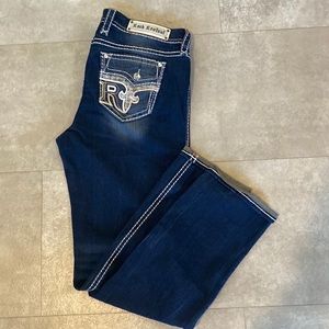Rock revival jeans! NEVER WORN! Size 33 easy straight leg